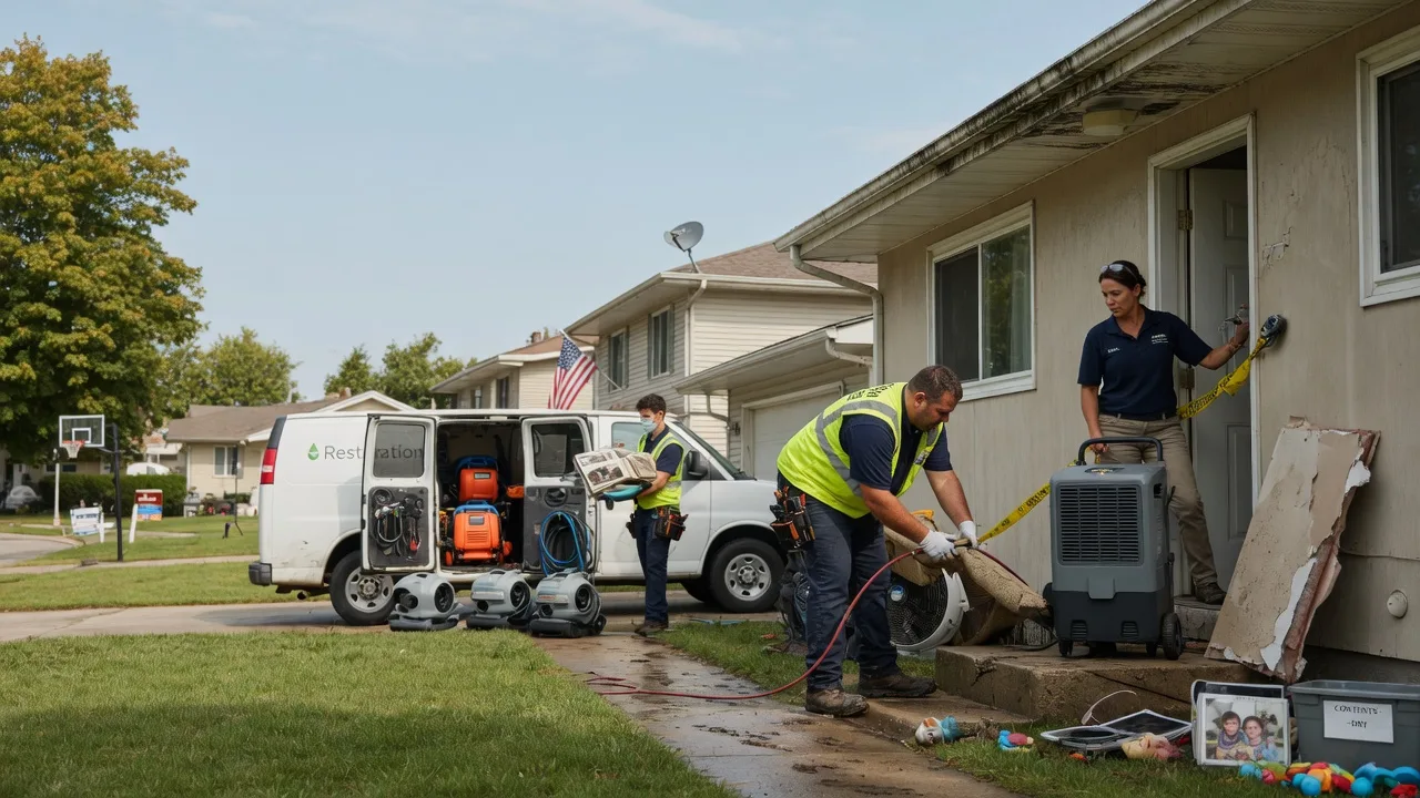 Water Damage Restoration in Celina, OH near me